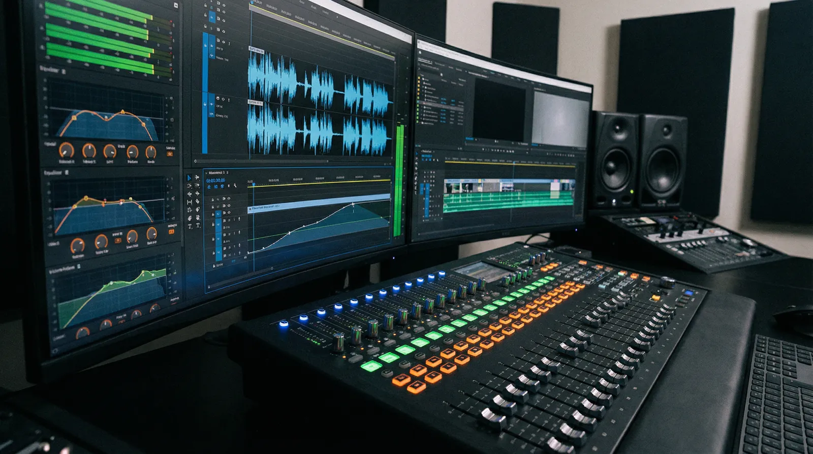 腾龙娱乐网站 音频后期处理与混音课程